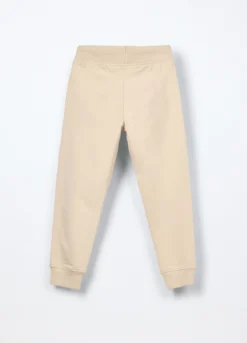 Jogger in french terry di cotone stretch bambina