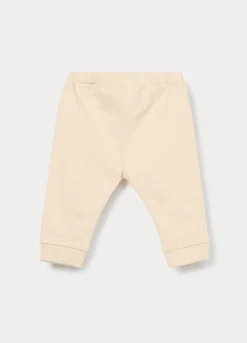 Jogger in french terry di puro cotone neonato