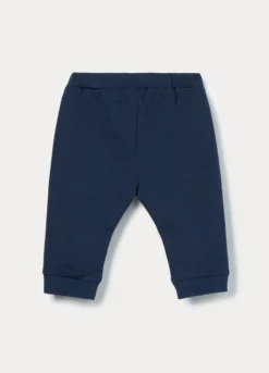 Jogger in french terry di puro cotone neonato