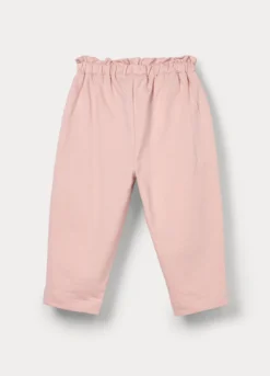 Jogger in french terry di puro cotone bimba