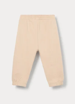 Jogger in french terry di puro cotone bimba