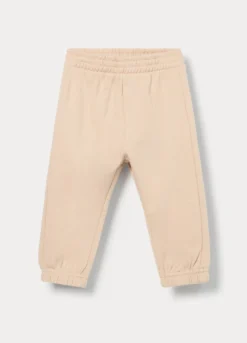 Jogger in french terry di puro cotone bimba