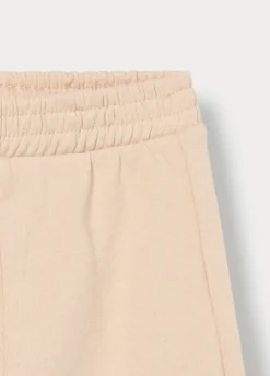 Jogger in french terry di puro cotone bimba