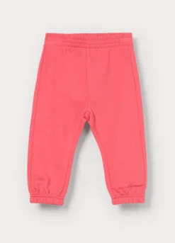 Jogger in french terry di puro cotone bimba