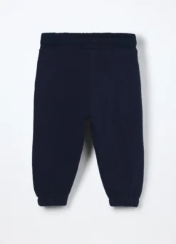 Jogger in french terry di puro cotone neonata