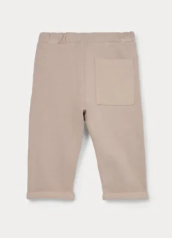 Jogger in french terry di puro cotone bimbo