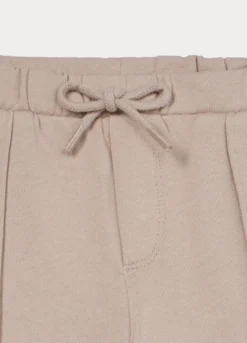 Jogger in french terry di puro cotone bimbo