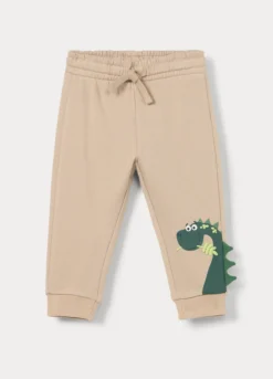 Jogger in french terry di puro cotone bimbo
