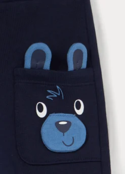 Jogger in french terry di puro cotone bimbo