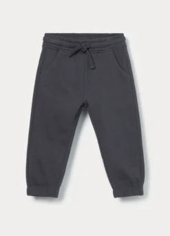 Jogger in french terry di puro cotone bimbo