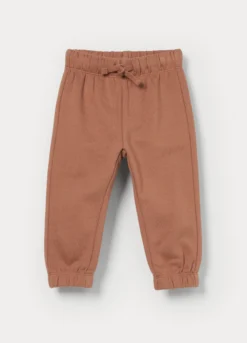 Jogger in french terry di puro cotone bimbo