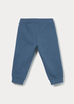 Jogger in french terry di puro cotone bimbo