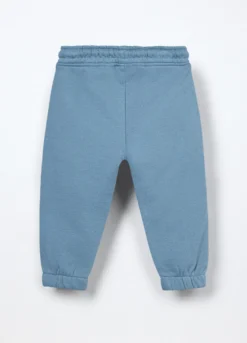 Jogger in french terry di puro cotone neonato