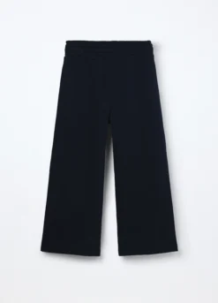 Jogger in french terry di puro cotone bambina