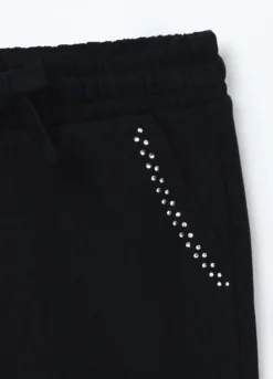 Jogger in french terry di puro cotone bambina