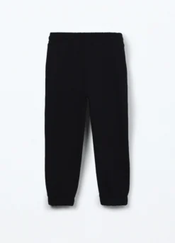 Jogger in french terry di puro cotone bambina