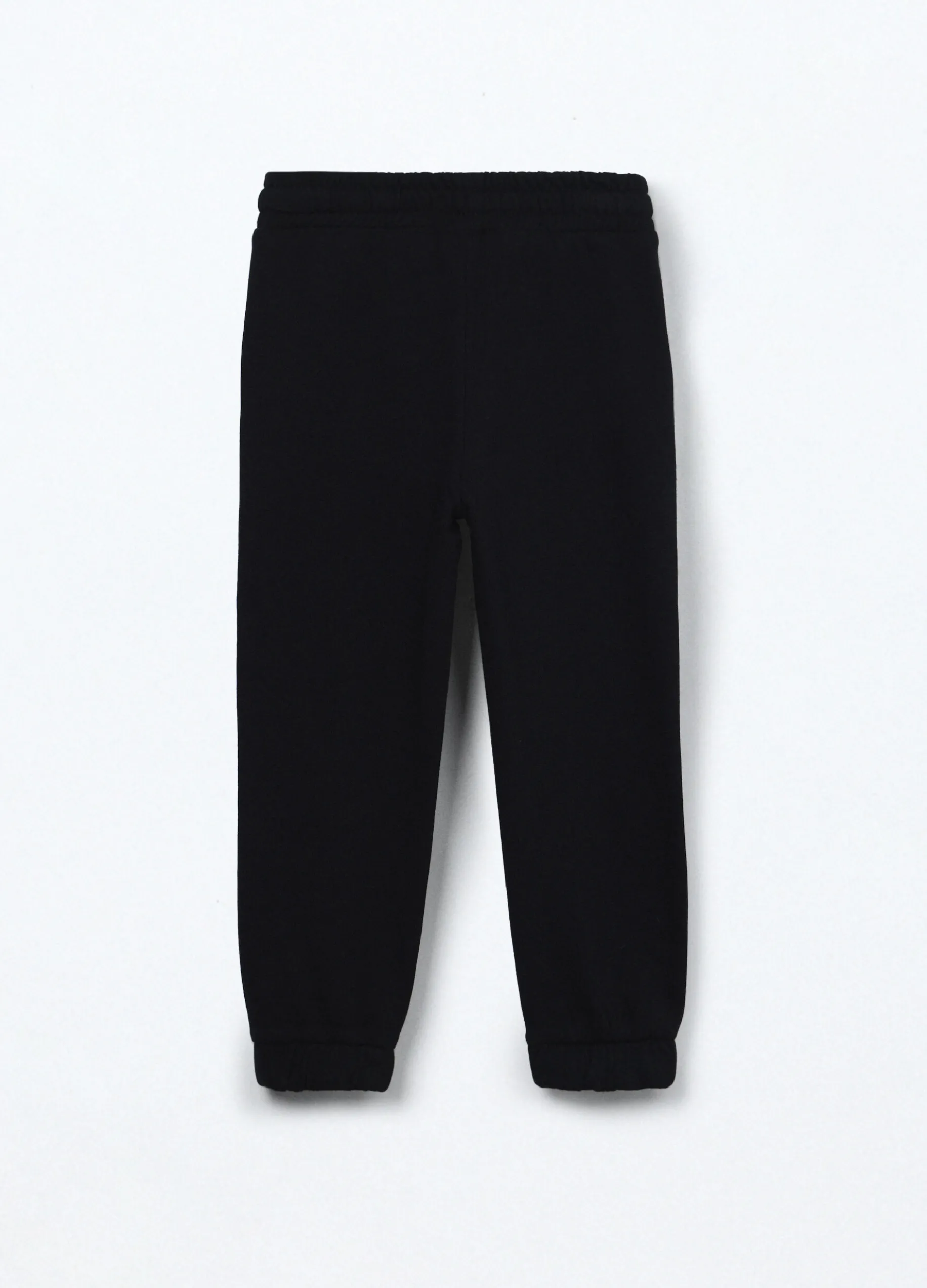 Jogger in french terry di puro cotone bambina
