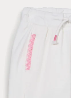 Jogger in french terry misto cotone bambina
