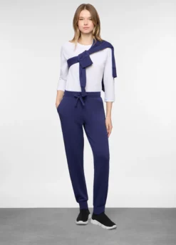 Jogger in french terry stretch donna