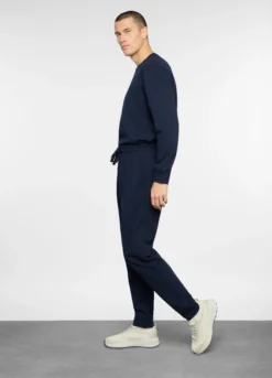 Jogger in misto cotone uomo
