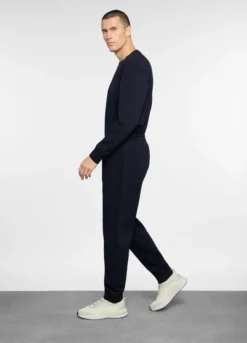 Jogger in misto cotone uomo