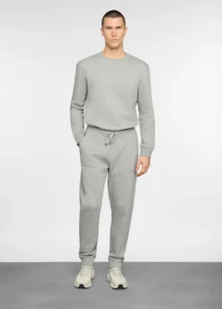 Jogger in misto cotone uomo
