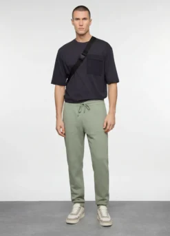 Jogger in misto cotone uomo