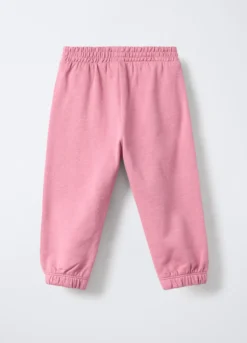 Jogger in puro cotone garzato Fit Regular bimba