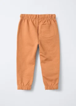 Jogger in puro cotone garzato Comfort Fit bimbo