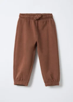 Jogger in puro cotone garzato Comfort Fit bimbo