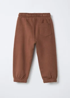 Jogger in puro cotone garzato Comfort Fit bimbo