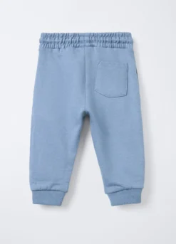 Jogger in puro cotone garzato Fir Regular bimbo