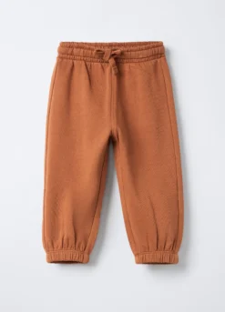 Jogger in puro cotone garzato Comfort Fit bimbo