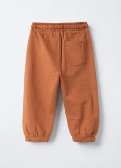 Jogger in puro cotone garzato Comfort Fit bimbo
