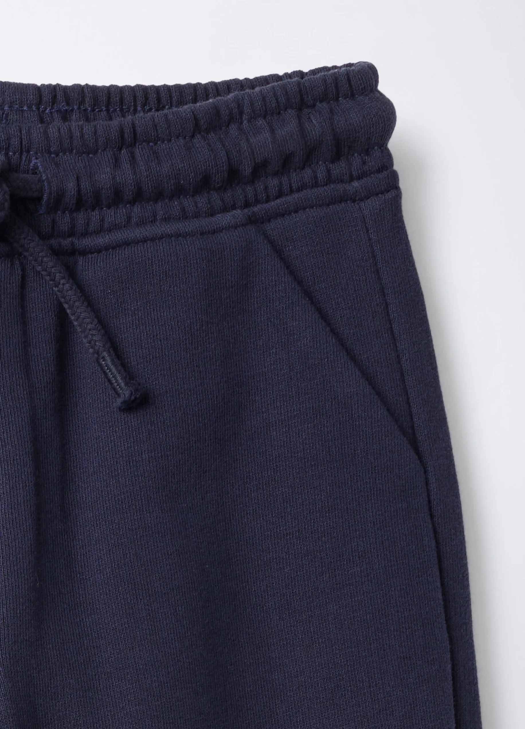 Jogger in puro cotone garzato Fit Regular bimbo