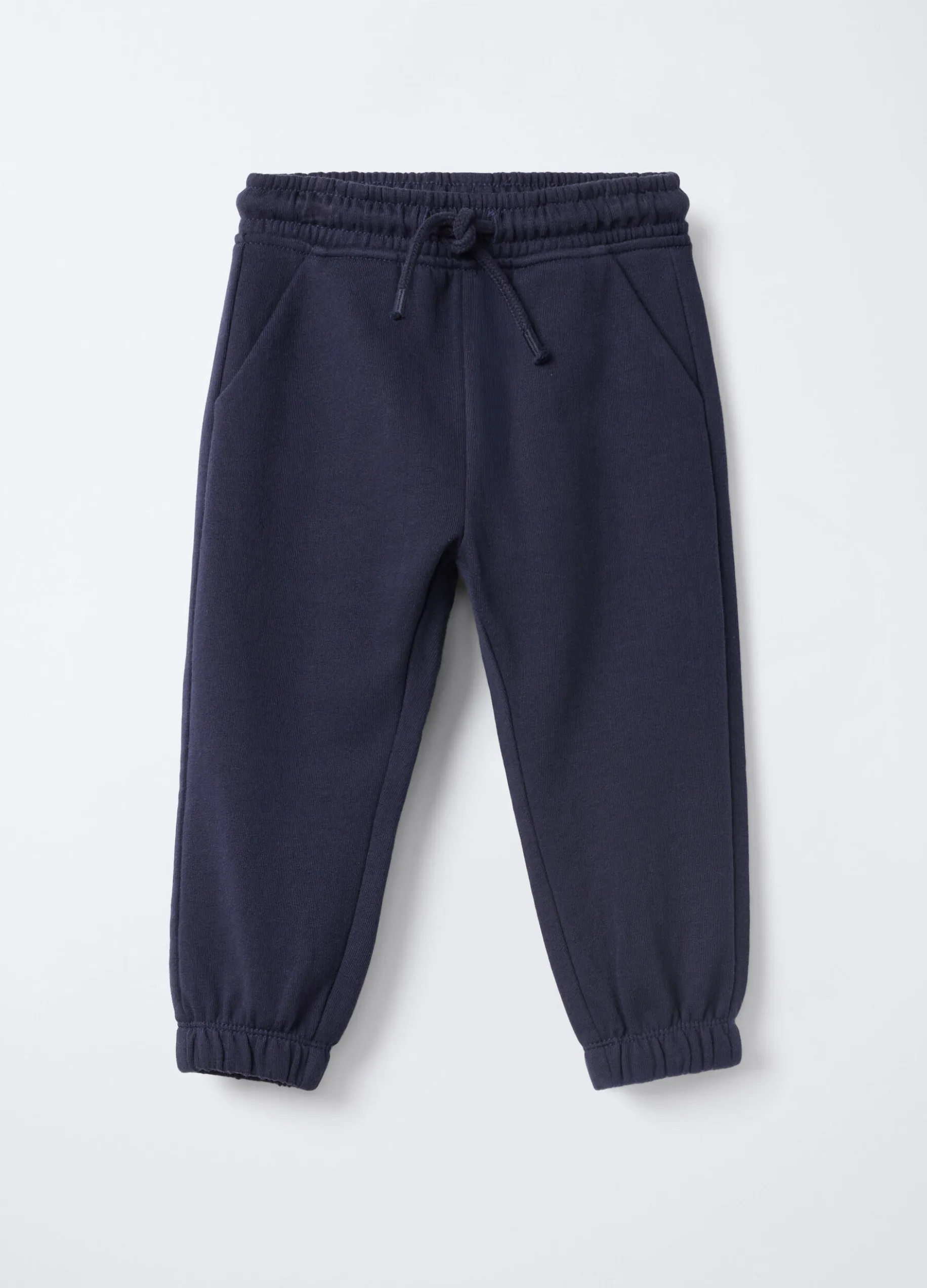 Jogger in puro cotone garzato Fit Regular bimbo