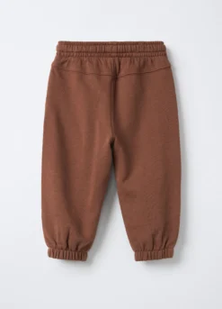 Jogger in puro cotone garzato Comfort Fit bimbo