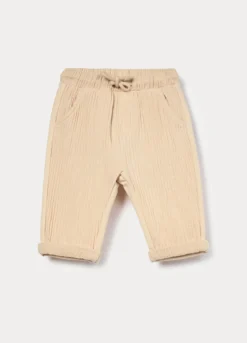 Jogger in puro cotone neonato