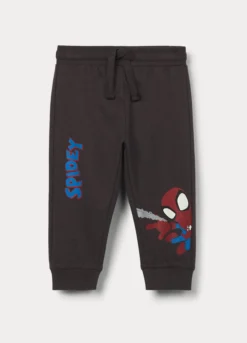 Jogger Marvel in french terry di puro cotone bimbo