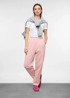 Jogger over fit in french terry stretch donna