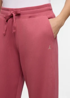Jogger regular fit in french terry misto cotone donna