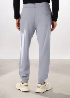 Jogger slim in puro cotone uomo