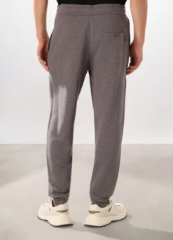 Jogger slim in puro cotone uomo