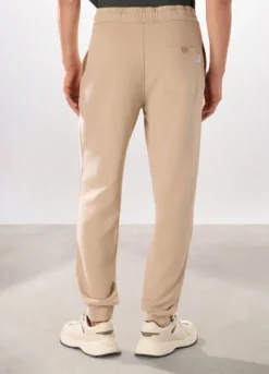 Jogger slim in puro cotone uomo