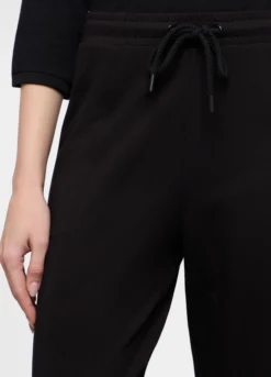 Jogger straight fit in french terry stretch donna