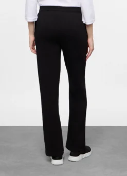 Jogger wide leg in french terry stretch donna