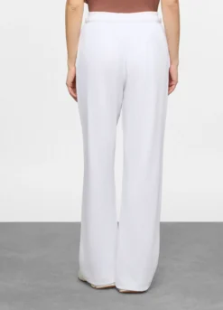 Jogger wide leg in french terry donna