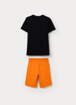 Jogging set in jersey di puro cotone ragazzo