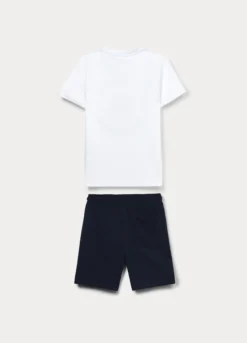 Jogging set in jersey di puro cotone ragazzo