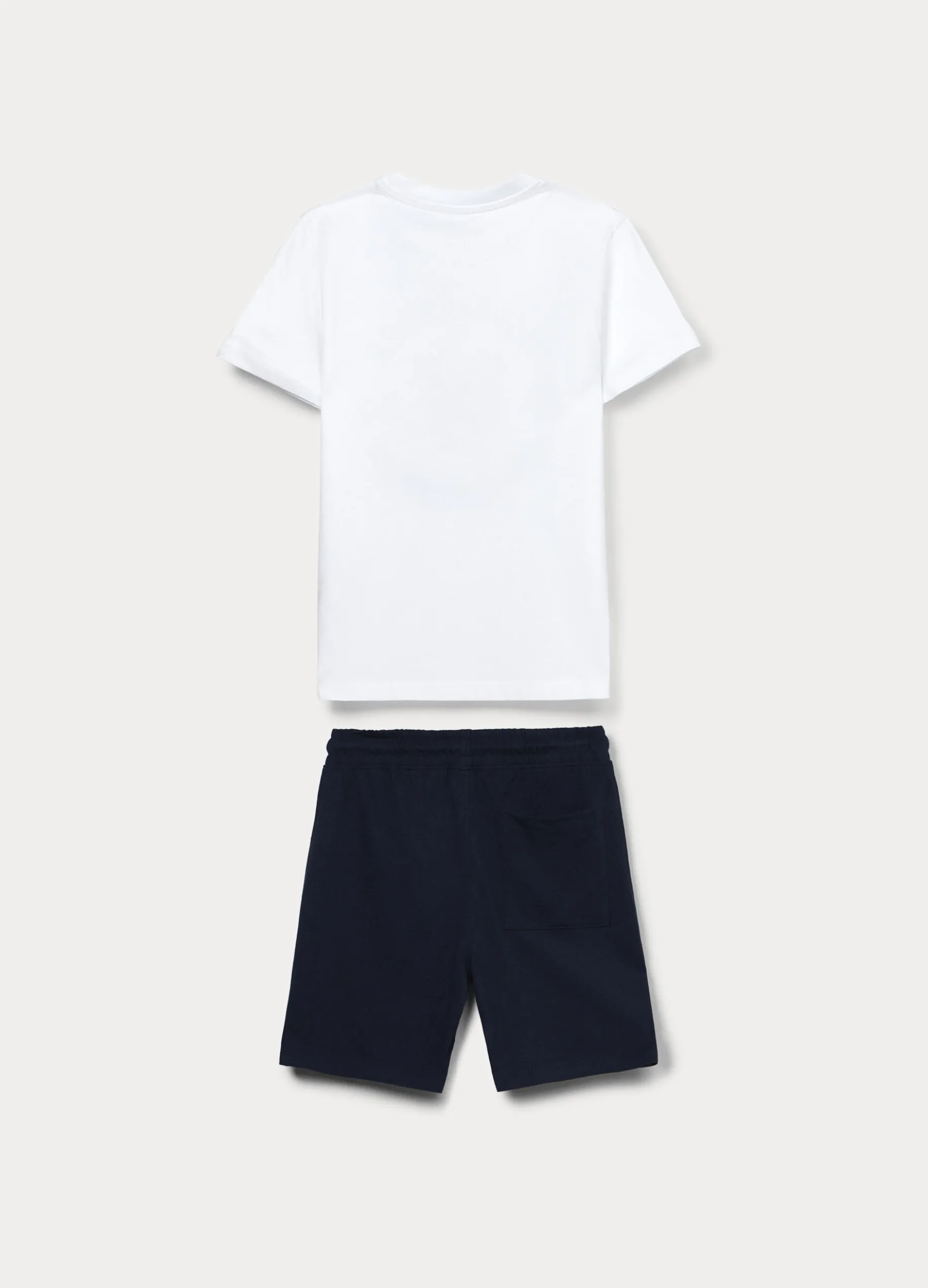 Jogging set in jersey di puro cotone ragazzo
